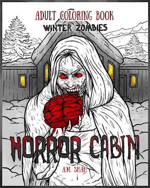 Adult Coloring Book Horror Cabin