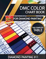 DMC Color Chart Book for Diamond Painting : The Complete Table: 2019 DMC Color Card 