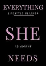Everything She Needs Lifestyle Planner 