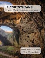 2 CORINTHIANS with Triple Notetaker Margins: LARGE PRINT - 18 point, King James Today 