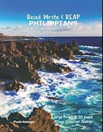 Read, Write & REAP PHILIPPIANS: LARGE PRINT 18-20 point, King James Today™ 