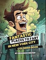 Fantastic Places to Fart in New York City Coloring Book