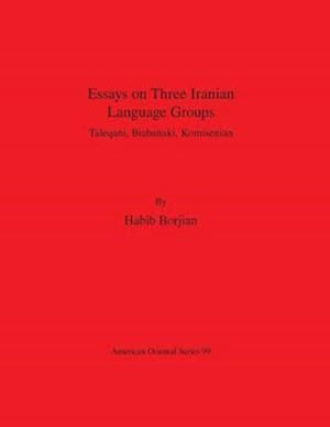 Essays on Three Iranian Language Groups