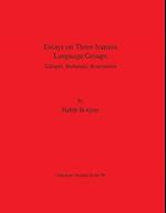 Essays on Three Iranian Language Groups