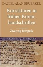 Korrekturen in frühen Koranhandschriften