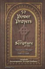 50 Power Prayers from Scripture for You - Verses and Prayer Side-By-Side