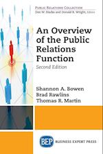 An Overview of The Public Relations Function, Second Edition