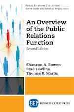 Overview of The Public Relations Function, Second Edition