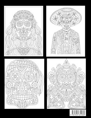 Sugar Skull Coloring Book