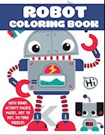 Robot Coloring Book