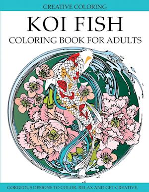 Koi Fish Coloring Book for Adults