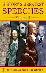 History's Greatest Speeches - Volume II