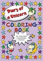 Diary of a Unicorn Coloring Book