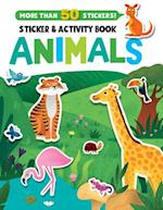 Animals Stickers and Activity Book