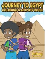 Journey to Egypt Coloring & Activity Book