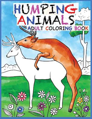 Humping Animals Adult Coloring Book Design