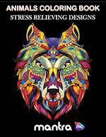 Animals Coloring Book: Coloring Book for Adults: Beautiful Designs for Stress Relief, Creativity, and Relaxation 