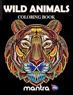 Wild Animals Coloring Book: Coloring Book for Adults: Beautiful Designs for Stress Relief, Creativity, and Relaxation 
