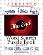 Circle It, Looney Tunes Facts, Book 3, Word Search, Puzzle Book 