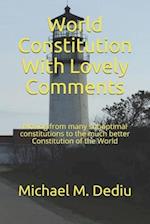 World Constitution With Lovely Comments