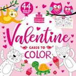 Valentine Cards to Color