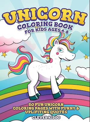 Unicorn Coloring Book for Kids Ages 4-8