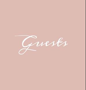 Guests Hardcover Guest Book