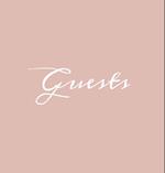 Guests Hardcover Guest Book
