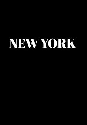 New York: Black Decorative Book for Decorating Shelves, Coffee Tables, Home Decor, Stylish World Fashion Cities Design