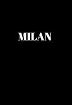 Milan: Hardcover Black Decorative Book for Decorating Shelves, Coffee Tables, Home Decor, Stylish World Fashion Cities Design 