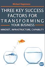 Three Key Success Factors for Transforming Your Business: Mindset, Infrastructure, Capability 