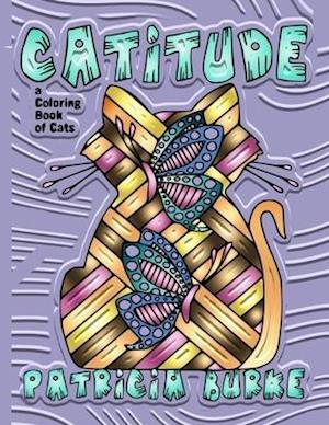 CATITUDE: a Coloring Book of Cats