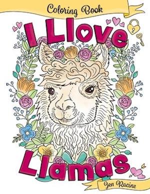 I Llove Llamas Coloring Book