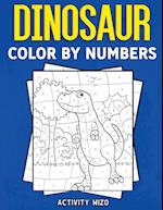 Dinosaur Color By Numbers 