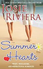 Summer Hearts: A Sweet, Wholesome, and Inspirational Romance Bundle 
