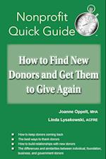 How to Find New Donors and Get Them to Give Again 