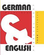 1000 German Sentences: Dual Language German-English, Interlinear & Parallel Text 