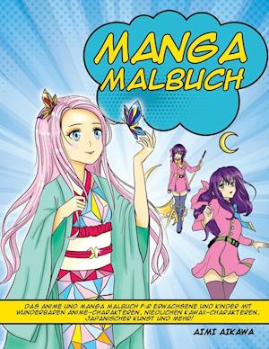 Manga Malbuch