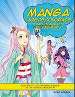 Manga Livre de Coloriage pour les adultes et les enfants