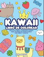 Kawaii libro de colorear