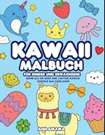Kawaii Malbuch für Kinder und Erwachsene