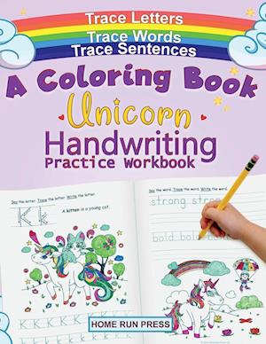 A Coloring Book Handwriting Practice Workbook