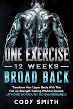 One Exercise, 12 Weeks, Broad Back