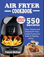 550 AIR FRYER RECIPES COOKBOOK