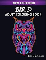 Bird Adult Coloring Book