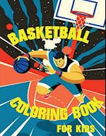 Basketball Coloring Book 