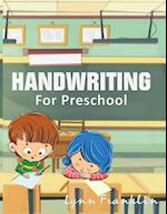 Handwriting for Preschool