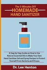 The 5-Minutes DIY Homemade Hand Sanitizer