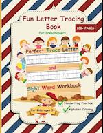 Fun Letter Tracing Book For Preschoolers 