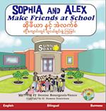 Sophia and Alex Make Friends at School